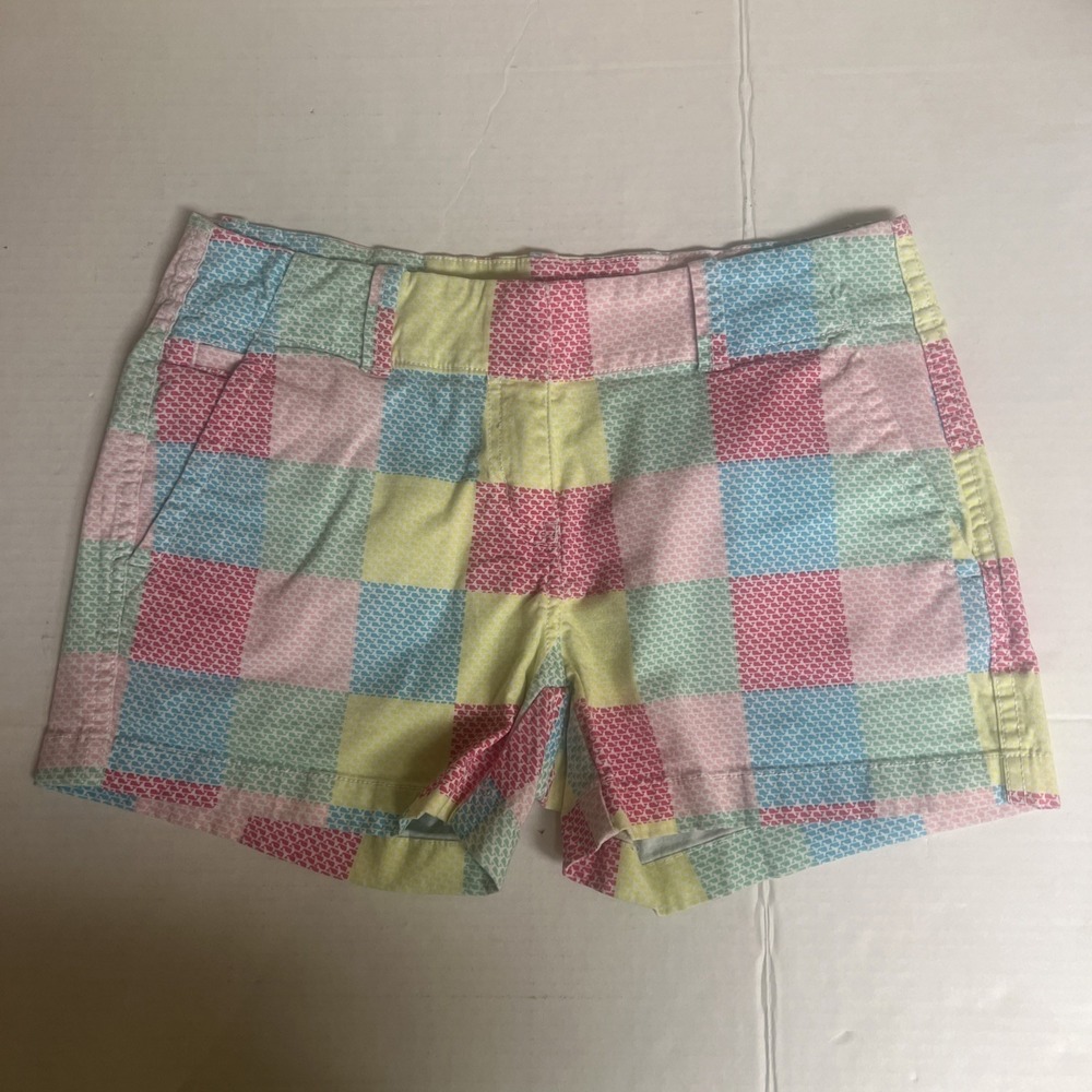 Vineyard‎ Vines Whale Patchwork Shorts Women's Size 4
